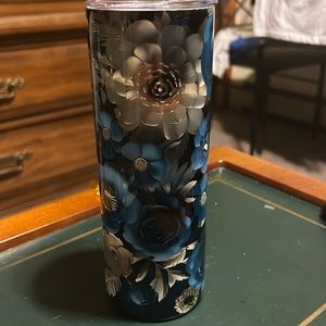Flower 20oz tumbler